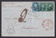 US, Scott 63 (SE), 68 (2), From New York TO AMSTERDAM, NETHERLANDS, Paid To GB - Poststempel