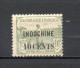 INDOCHINE  N° 90   NEUF AVEC CHARNIERE  COTE 2.00€     ORPHELINS DE GUERRE  SURCHARGE  VOIR DESCRIPTION - Unused Stamps