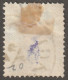 Persia, Middle East, Stamp, Scott#120, Used, Hinged, 1ch, Grey - Iran