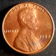 USA , ERROR Lincoln Cent, 1982, U.S. Mint, Philadelphie, UNC, Agouz - 1959-…: Lincoln, Memorial Reverse