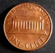 USA , ERROR Lincoln Cent, 1982, U.S. Mint, Philadelphie, UNC, Agouz - 1959-…: Lincoln, Memorial Reverse