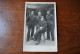 CPA Photo Carte Postale Ancienne Groupe 4 Militaires En Uniforme Posant Soldat Soldaat Uniform Armée Belge Infanterie? - Personen