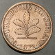 Monnaie Allemagne - 1972 F  - 1 Pfennig Bundesrepublik Deutschland - 1 Pfennig