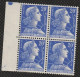 Année 1957-N°349 Neuf**MNH : Marianne De Muller : Bloc De (g1) - Unused Stamps