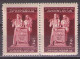 YUGOSLAVIA 1945  Mi 486 I,II - Meeting Of The Constituent Assembly In Pair - MNH**VF - Nuovi