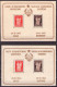 YUGOSLAVIA 1945  Mi BL.3 I,II - Meeting Of The Constituent Assembly - MNH** - Blocs-feuillets