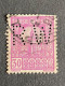Colonie TUNISIE N°128 R.W 17 Indice 5 Perforé Perforés Perfins Perfin !! - Other & Unclassified
