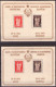 YUGOSLAVIA 1945  Mi BL.3 I,II - Meeting Of The Constituent Assembly - MNH**CUT SHORT - Blocks & Sheetlets