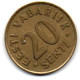 ESTONIA EESTI - 1992 - 20 Senti - KM  23 - XF - Estonie