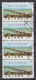 PR CHINA 1969 - Completion Of Yangtse Bridge, Nanking STRIP OF 4 - Usati