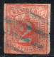 HAMBURGO (ALEMANIA-GERMANY) Sello Sin Dentar Deteriorado ESCUDO DE ARMAS X 2 Schillings Año 1859 – Valorizado € 120,00 - Hambourg