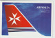 Pc Air Malta Promotion Card - 1946-....: Moderne