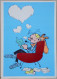 FRANQUIN SPIROU FANTASIO ROBBEDOES CARTE POSTALE VELOUR FLOCAGE FEUTRINE FLOCK-INDUS 2010 - Postkaarten