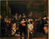 Art - Peinture - Rembrandt Van Rijn - La Ronde De Nuit - CPM - Voir Scans Recto-Verso - Malerei & Gemälde