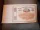 Certificate One Hundred Dollars Chicago Cotton Manufacturing - Industrial