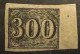 BRASIL BRAZIL BRESIL 1850 - 1866,Chiffres,Yvert No 17 A, 300 R Noir  BORD DE FEUILLE,neuf * MH TB Cote Mini 350 Euros - Neufs