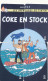 TE 24 / TELECARTE PUZZLE DE 4 CARTES  TINTIN   COKE EN STOCK  TIRAGE 500 EX - Fumetti