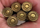 Delcampe - Clip De 6 Cartouches 6,5X52 CARCANO De 1940, Réglementaire De L'armée Italienne Ww2 - 39.45. Neutralisé. - Armes Neutralisées