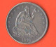 AMERICA Half Dollar 1875 S Mint  USA 1/2 $ Silver Coin Seated Liberty - 1839-1891: Seated Liberty (Liberté Assise)