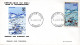 Mali A 053/54 Fdc Grenoble JO D'hiver, France, Piste De Ski - Hiver 1968: Grenoble