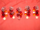6 Grappes De 8 Grains De Raisin En Cristal 4 Couleurs Pour Lustre à Pampilles - Lighting & Lampshades