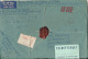 India Insured Registered Cover Sealed With Wax Sent To Denmark 4-6-1979 - Covers & Documents