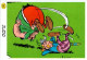Delcampe - 25 Images Publicitaires Série Complète Astérix Vache Qui Rit Fromage Autocollant Goscinny-Uderzo 1991 Sport 运动 Deporte - Advertisement