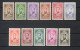 INDOCHINE  N° 182 à 192    NEUFS AVEC CHARNIERES  COTE 34.00€    ROI - Unused Stamps