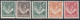 Northern Rhodesia 1938-1952 - Definitive Stamps: George VI - Mi 25,26A,28,30,32 * MLH - Rhodesia Del Nord (...-1963)