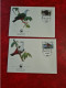 LETTRE FDC WORLD WIDE FUND 1990 MICRONESIE OISEAUX - Micronésie