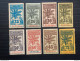 SENEGAL 1906 SERIE LONDRES MNH MNHL OBLITERE MNG CAT YVERT N.36 / 43 - Unused Stamps