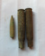 LOT 2 DOUILLES  -  12,7 Mm.  +  1 Balle  12,7 Mm. - 1939-45