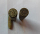 LOT 2 DOUILLES  -  12,7 Mm.  +  1 Balle  12,7 Mm. - 1939-45