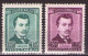 Yugoslavia 1946 Mi 505-06 Svetozar Markovic, Portrait, MNH**VF - Ongebruikt