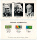 Germany, West 1979 FDC Folder Scott 1299-1301 Nobel Prize Winners Otto Hahn, Albert Einstein, Max V. Laue - 1971-1980