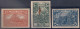 Russia 1930, Michel Nr 394B-96B, MLH OG - Unused Stamps