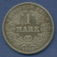 Deutsches Reich 1 Mark Kursmünze 1903 J, J 17 Ss+ (3840) - 1 Mark