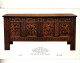 DC29. Vintage Postcard. Carved And Inlaid Oak Coffer. English 17th Century. - Musées
