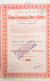 S.a. Anciens Etablissemnets Beroff & Horinek - Action Ordinaire 250 Francs  + Coupons - Textiles