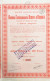 S.a. Anciens Etablissemnets Beroff & Horinek - Action Ordinaire 250 Francs  + Coupons - Textiel