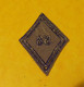 LOSANGE DE BRAS : 58 REGIMENT DU MATERIEL , MODELE ANCIEN , OBSOLETE POUR COLLECTION ,BON ETAT VOIR PHOTO . POUR TOUT RE - Patches