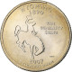 États-Unis, Quarter Dollar, Wyoming, 2007, Philadelphie, Cupronickel Plaqué - 1999-2009: State Quarters