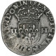 France, Henri III, 1/4 Ecu, 1584, Bayonne, Faux D'époque, Argent, TTB - 1574-1589 Henry III