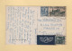 Tunisie - Carte Postale Par Avion Destination Yougoslavie - 1948 - Storia Postale