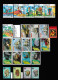 Belize 1973-2005 Small Collection Of Stamps With Several Complete Sets And Real Used Stamps MNH ** And Used O - Belize (1973-...)