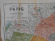 PLAN DE PARIS DIVISE EN 20 ARRONDISSEMENTS ET 80 QUARTIERS - Altri Disegni