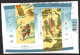 CANADA....QUEEN ELIZABETH II...(1952-22.)..." 2004.."...YEAR OF THE MONKEY KING....MINI SHEET...ON PIECE....USED.. - Chines. Neujahr