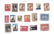 Collection De 27 Timbres  Oblitérés. - Collections