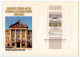 Germany, West 1986 FDC Scott 1466 S/S - Reichstag, Koening Museum & Parliament - 1981-1990