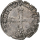 France, Charles X, 1/8 Ecu, 1591, Nantes, Argent, TB+, Gadoury:519 - 1589-1610 Henri IV Le Vert-Galant